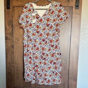 Floral Print Women's Dress
